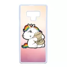 unicorn unikornis fantasy csajos Samsung Galaxy Note 9 fehér tok