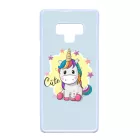 unicorn unikornis fantasy csajos Samsung Galaxy Note 9 fehér tok