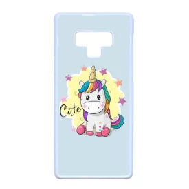 unicorn unikornis fantasy csajos Samsung Galaxy Note 9 fehér tok