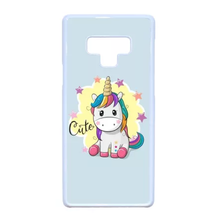 unicorn unikornis fantasy csajos Samsung Galaxy Note 9 fehér tok