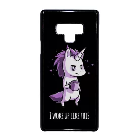 Unikornis - morcos reggel unicorn egyszarvú Samsung Galaxy Note 9 tok