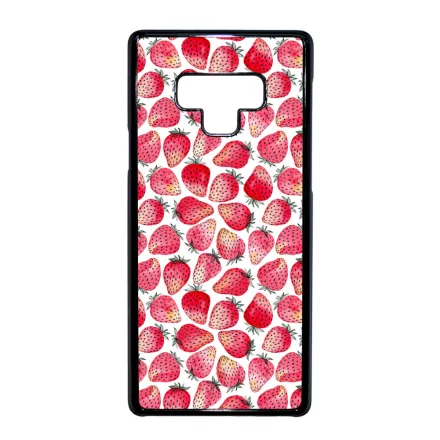 Strawberry BOOM - Eper mintás Samsung Galaxy Note 9 tok