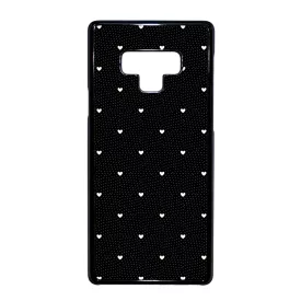 Elegáns szívecskés - BLACK - szives csajos  Samsung Galaxy Note 9 tok