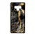 Luxury Golden Black marvanyos marvany mintas Samsung Galaxy Note 9 tok