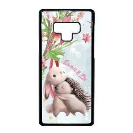 Nyuszi és Süni - Téli mintás Samsung Galaxy Note 9 tok