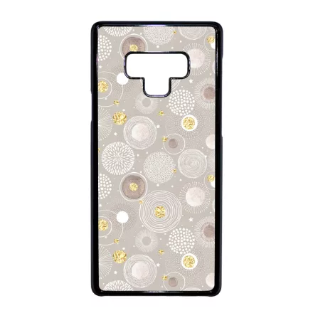Csodaszép Aranyló téli mintás Samsung Galaxy Note 9 tok