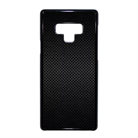 Speaker fekete metál mintás Samsung Galaxy Note 9 tok