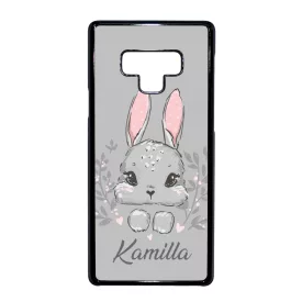 Kerd a neveddel Nyuszika Samsung Galaxy Note 9 tok