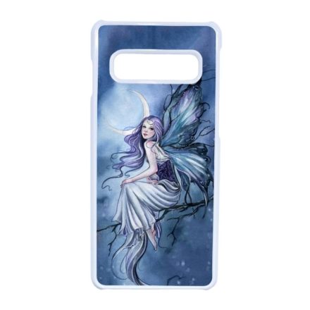 tündér kelta tündéres celtic fairy fantasy Samsung Galaxy S10 fehér tok