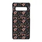 Csodaszép őszi virágmintás vintage Samsung Galaxy S10 tok