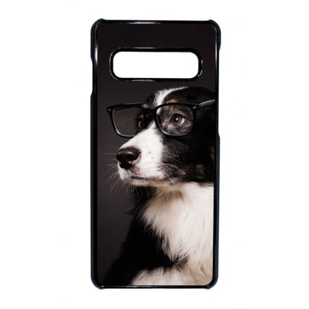Csak okosan kutya mintás Samsung Galaxy S10 tok