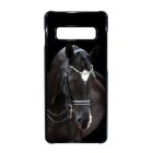 barna lovas ló Samsung Galaxy S10 Plus fekete tok