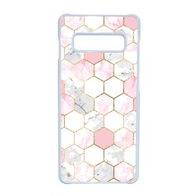 Geometric Rose Gold marvanyos marvany mintas Samsung Galaxy S10 Plus tok