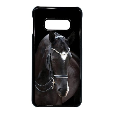 barna lovas ló Samsung Galaxy S10E fekete tok