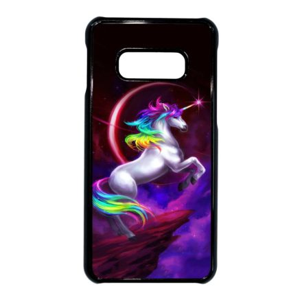unicorn unikornis fantasy csajos Samsung Galaxy S10E fekete tok