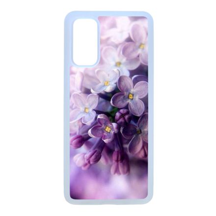 orgona tavaszi orgonás virágos Samsung Galaxy S20 átlátszó tok