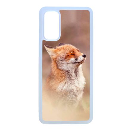 róka rókás fox Samsung Galaxy S20 átlátszó tok