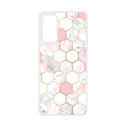 Geometric Rose Gold marvanyos marvany mintas Samsung Galaxy S20 FE tok
