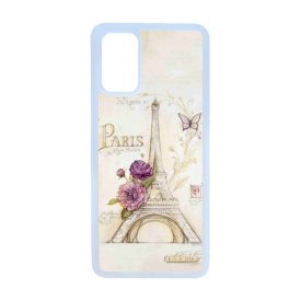 vintage párizs párizsi eiffel torony tornyos Samsung Galaxy S20 Plus átlátszó tok