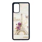 vintage párizs párizsi eiffel torony tornyos Samsung Galaxy S20 Plus átlátszó tok