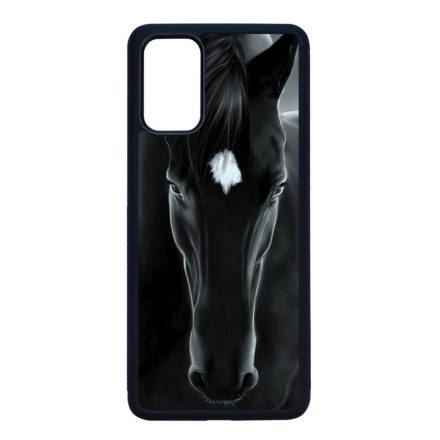 lovas fekete ló Samsung Galaxy S20 Plus fekete tok