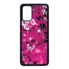 pillangó pillangós lepke lepkés Samsung Galaxy S20 Plus fekete tok