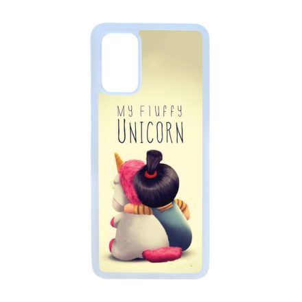 agnes unikornis gru my fluffy unicorn Samsung Galaxy S20 Plus átlátszó tok