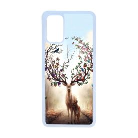 erdő szarvas őz négy évszak Samsung Galaxy S20 Plus átlátszó tok