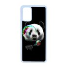 panda pandás Samsung Galaxy S20 Plus fekete tok