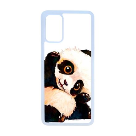 panda pandás Samsung Galaxy S20 Plus átlátszó tok