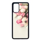 virágos tulipános tavaszi Samsung Galaxy S20 Plus átlátszó tok