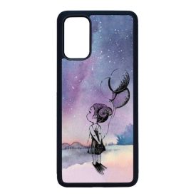 lufis kislány csajos galaxis galaxy Samsung Galaxy S20 Plus fekete tok