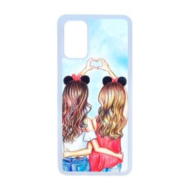 barátnők bff best friends forever legjobb barátnős besties Samsung Galaxy S20 Plus átlátszó tok
