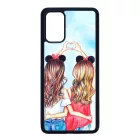 barátnők bff best friends forever legjobb barátnős besties Samsung Galaxy S20 Plus átlátszó tok
