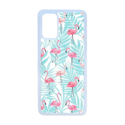 Flamingo Pálmafa nyár Samsung Galaxy S20 Plus átlátszó tok