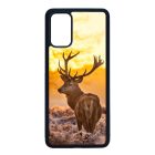 szarvas szarvasos agancs őszi Samsung Galaxy S20 Plus fekete tok