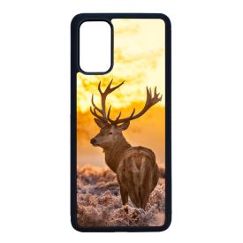 szarvas szarvasos agancs őszi Samsung Galaxy S20 Plus fekete tok