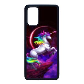 unicorn unikornis fantasy csajos Samsung Galaxy S20 Plus fekete tok