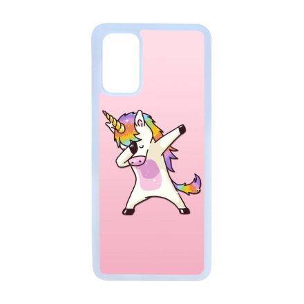 unicorn unikornis fantasy csajos Samsung Galaxy S20 Plus átlátszó tok