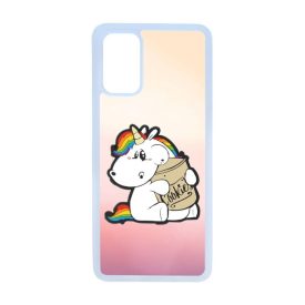 unicorn unikornis fantasy csajos Samsung Galaxy S20 Plus átlátszó tok