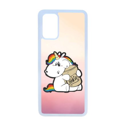 unicorn unikornis fantasy csajos Samsung Galaxy S20 Plus átlátszó tok