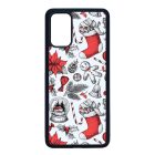 téli karácsonyi mintás textúra Samsung Galaxy S20 Plus átlátszó tok