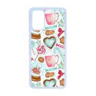 téli karácsonyi csajos mintás Samsung Galaxy S20 Plus átlátszó tok