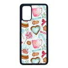 téli karácsonyi csajos mintás Samsung Galaxy S20 Plus átlátszó tok