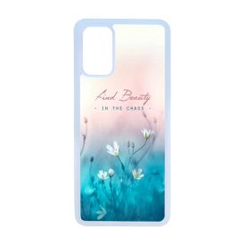 virágos tavaszi art Samsung Galaxy S20 Plus átlátszó tok