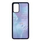 virágos tavaszi pillangós lepkés Samsung Galaxy S20 Plus átlátszó tok