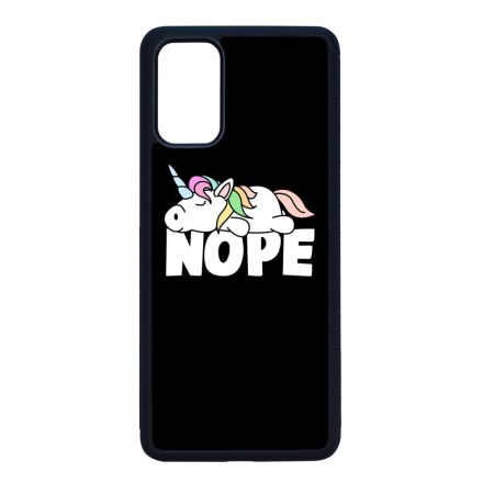 NOPE unikornis unicorn egyszarvú Samsung Galaxy S20 Plus tok