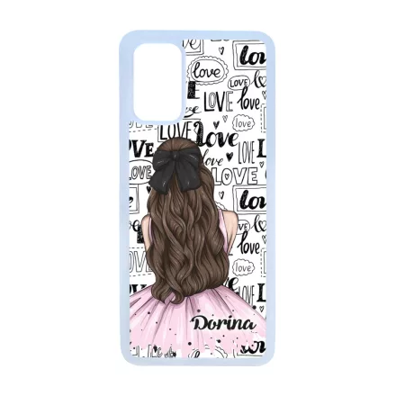 Kérd a Neveddel - LOVE Girl szerelem valentin napi Samsung Galaxy S20 Plus tok