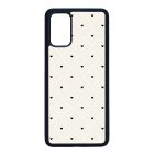 Elegáns szívecskés - CREAM - szives csajos Samsung Galaxy S20 Plus tok