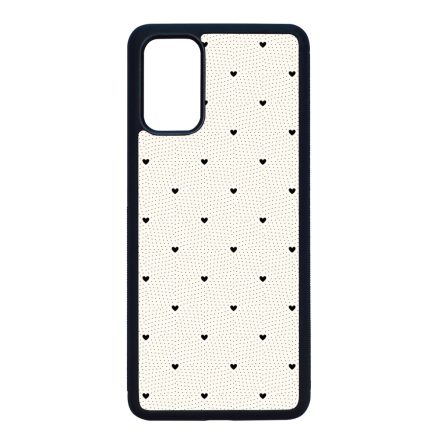 Elegáns szívecskés - CREAM - szives csajos Samsung Galaxy S20 Plus tok